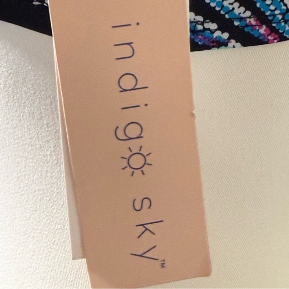 💜 Indigo Sky One Shoulder Sports Bra Keyhole Front Size Small New - Picture 4 of 5